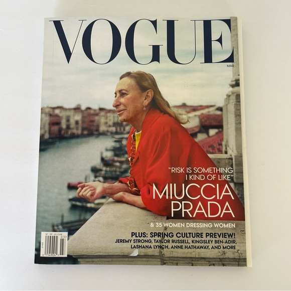 VOGUE MARCH 2024 SPRING PREVIEW BRAND NEW NEVER READ MAGAZINE - Picture 2 of 7